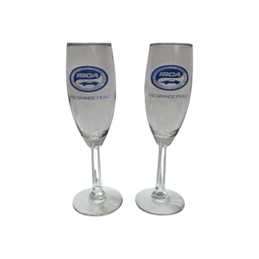 ISCA 1992 Grande Finale Champagne Flutes International Show Car Association